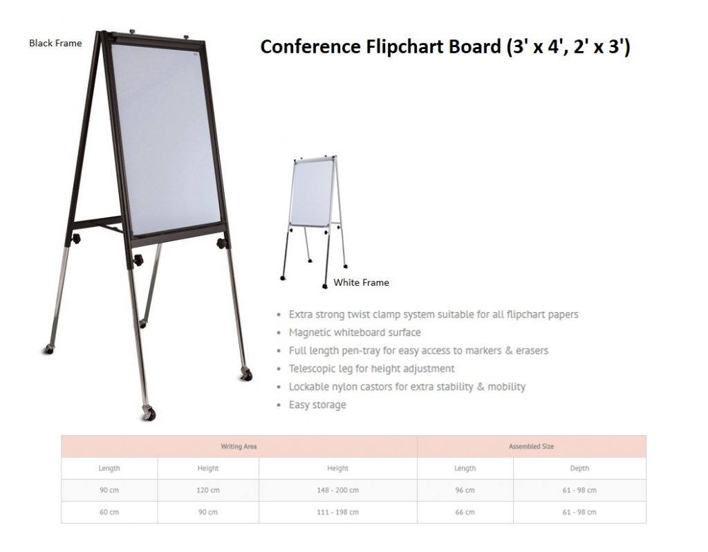 Conference Flipchart Board – 友成文具有限公司